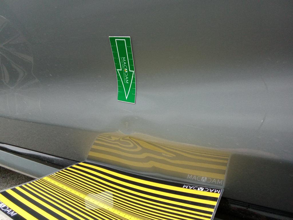 Daño en panel dañado dañado