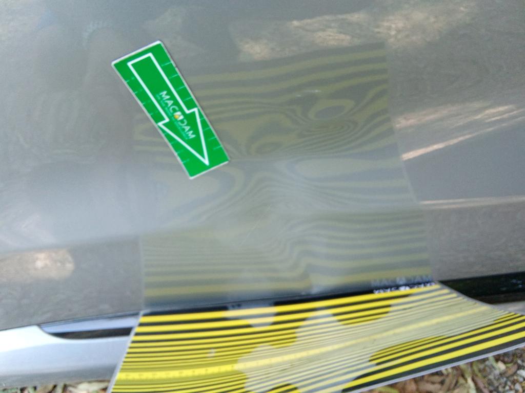 Daño en panel dañado dañado