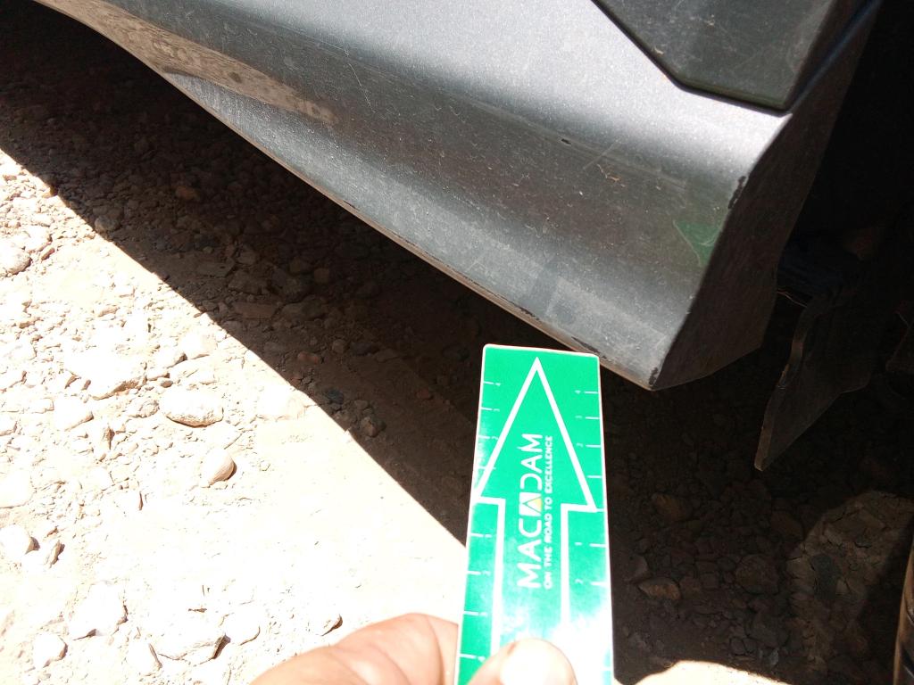 Daño en panel dañado dañado