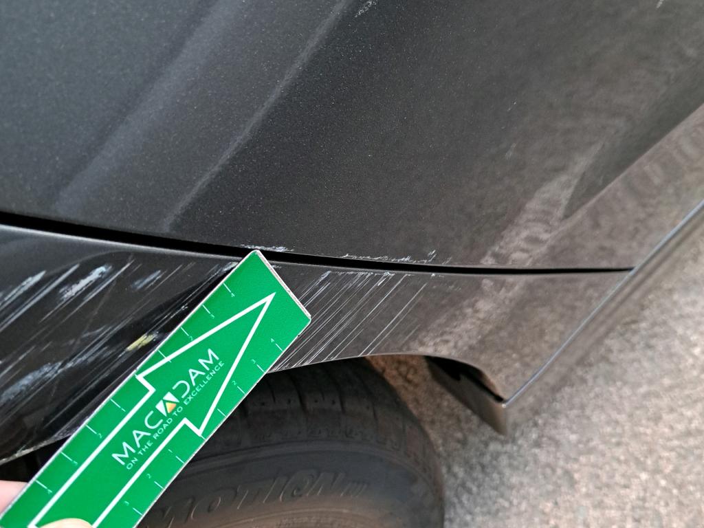 Daño en Panel dañado dañado