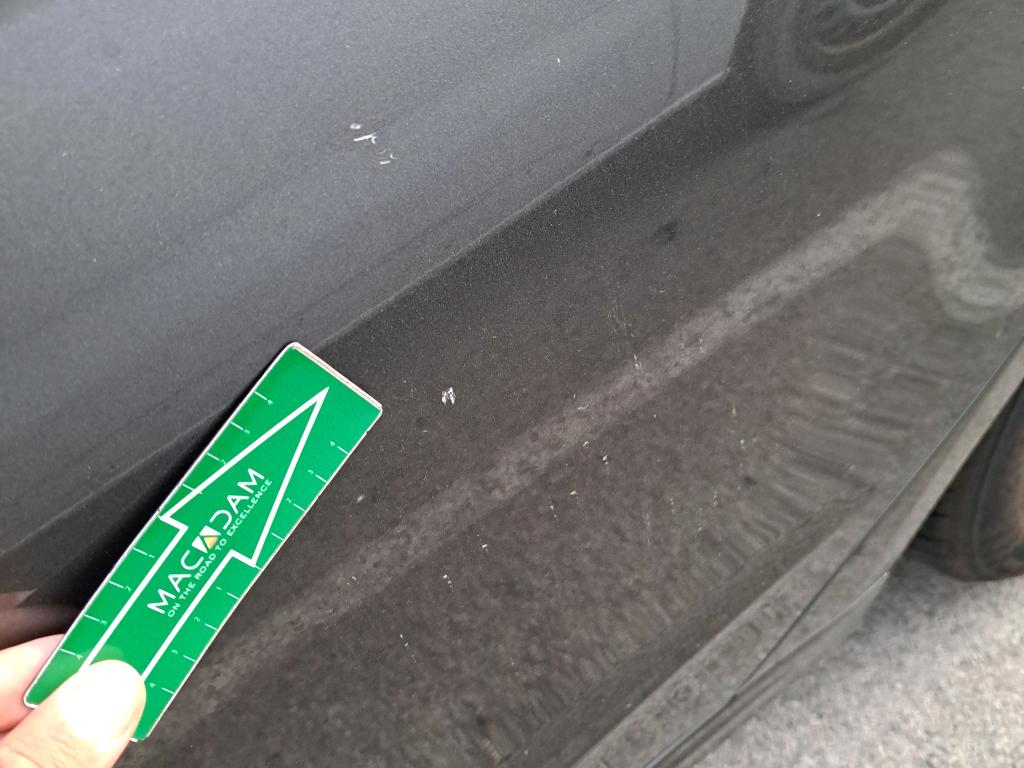 Daño en panel dañado dañado