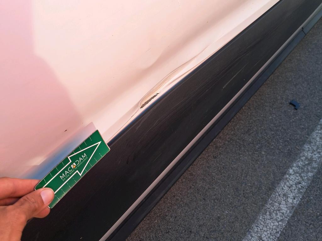 Daño en Panel dañado dañado