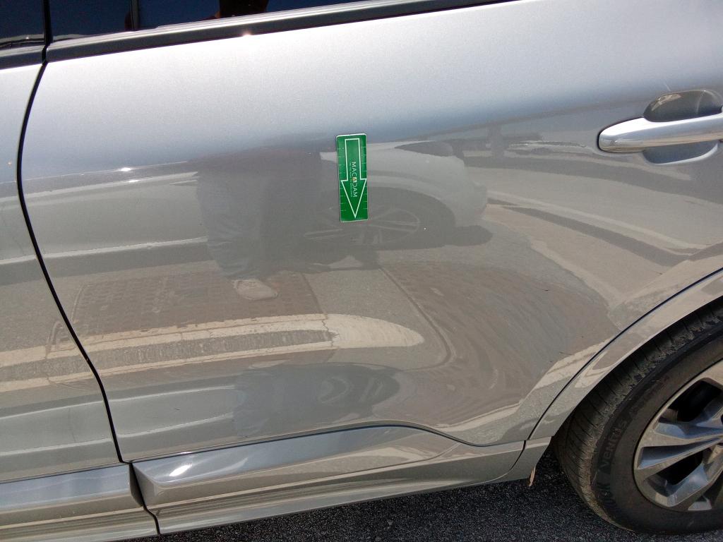 Daño en panel dañado dañado