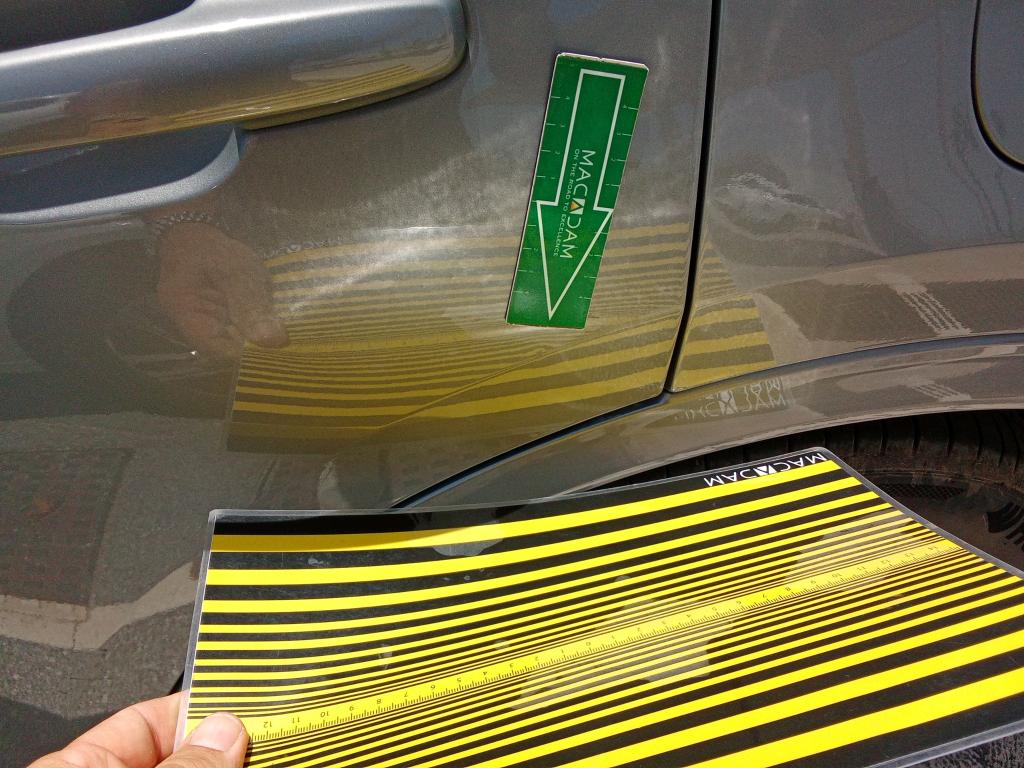 Daño en panel dañado dañado
