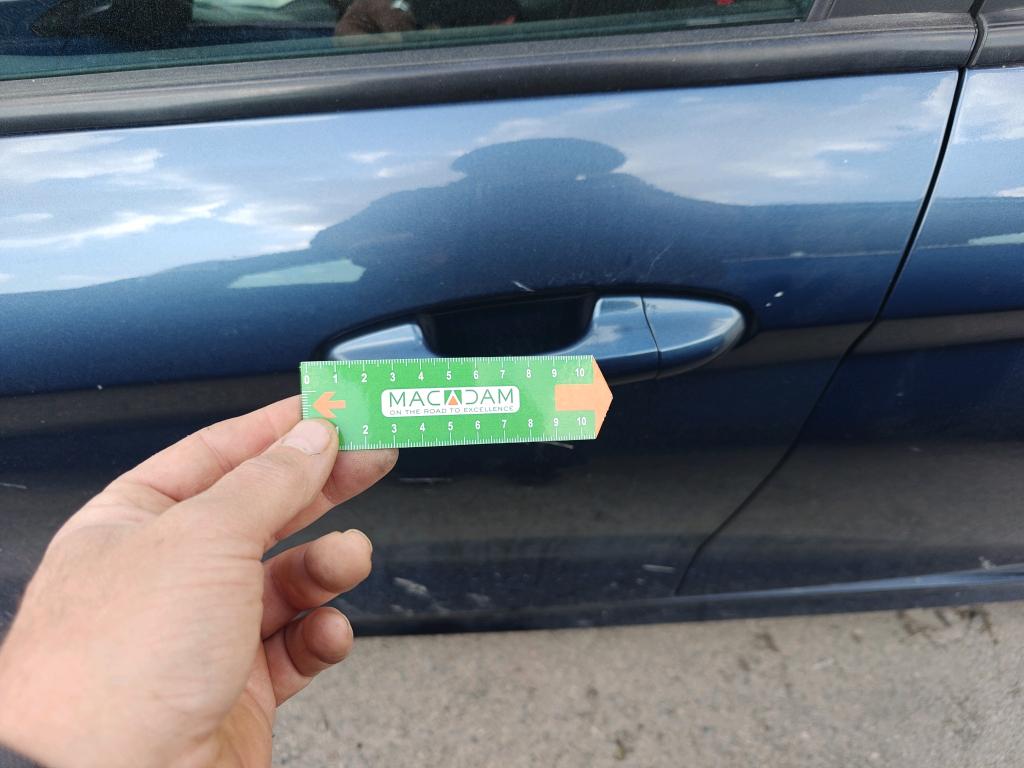 Daño en panel dañado dañado