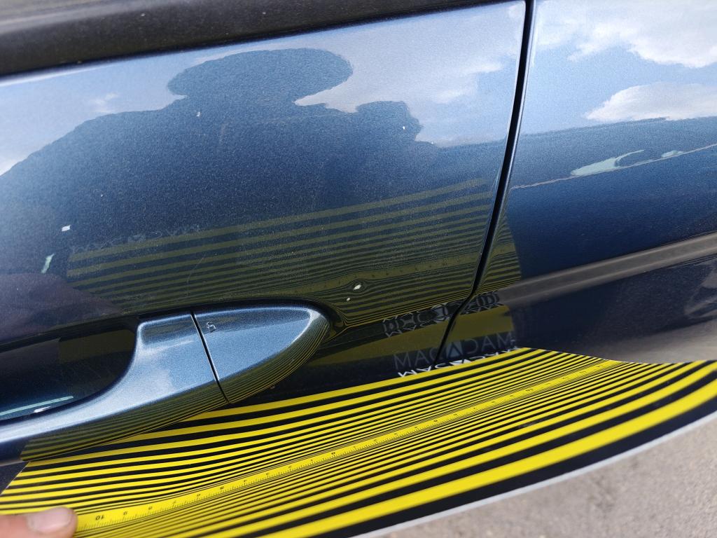Daño en panel dañado dañado