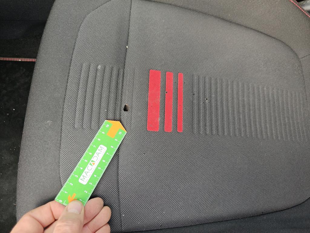 Daño en Asientos dañado dañado