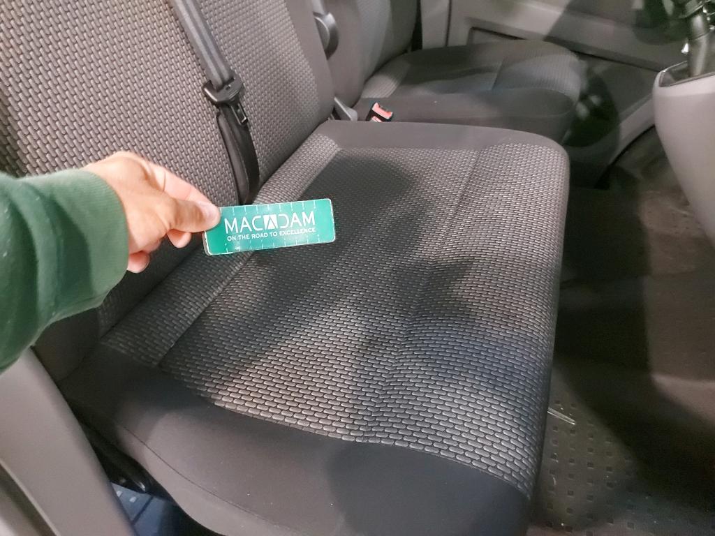 Daño en Asientos sucio sucio