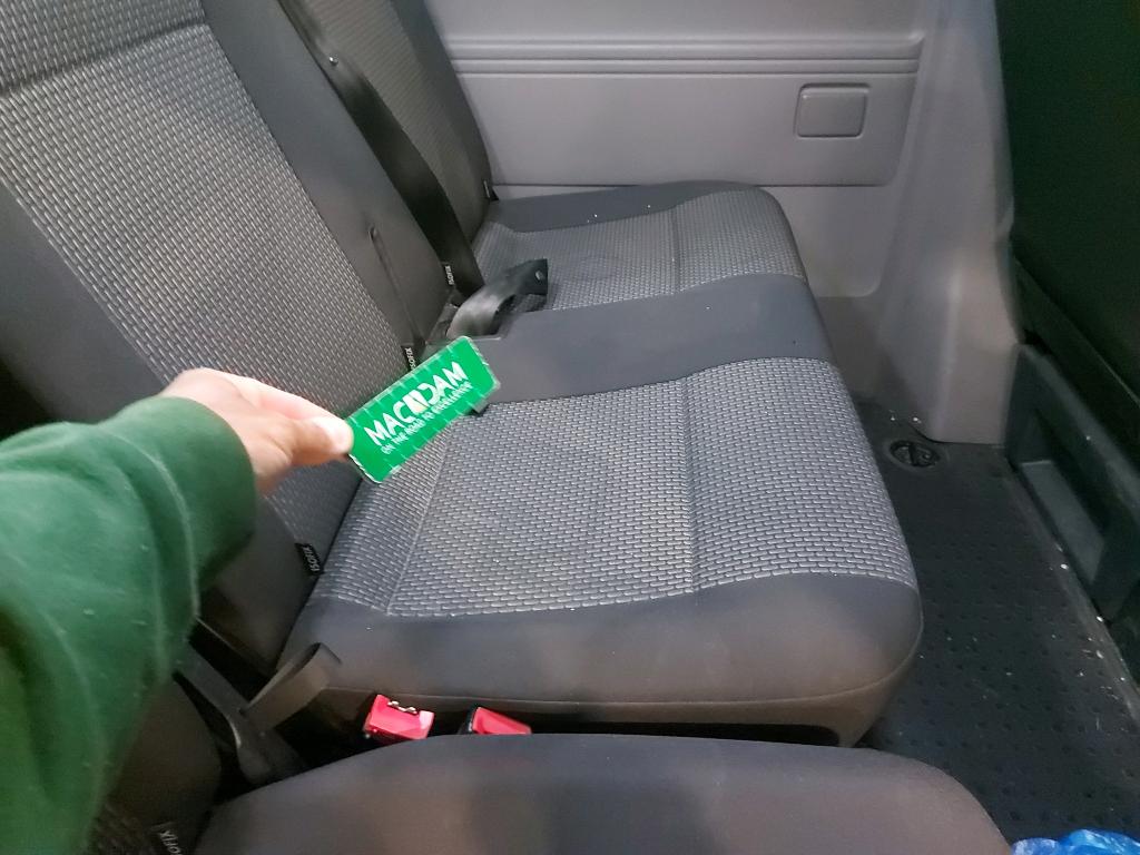 Daño en Asientos sucio sucio