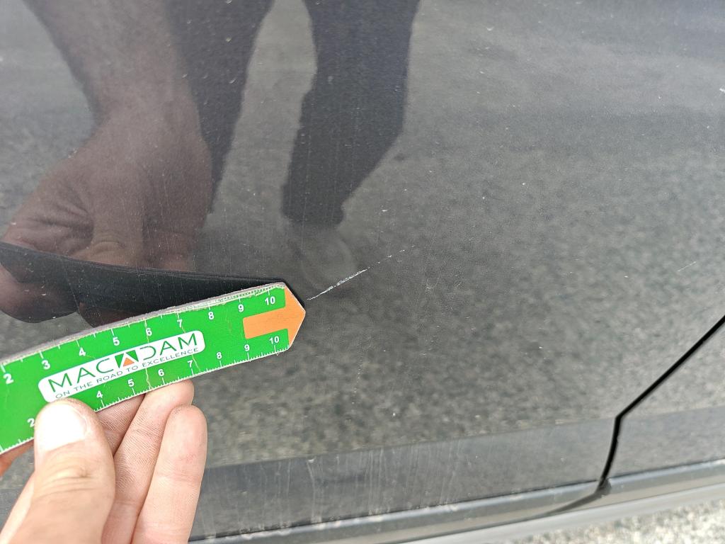 Daño en Panel dañado dañado