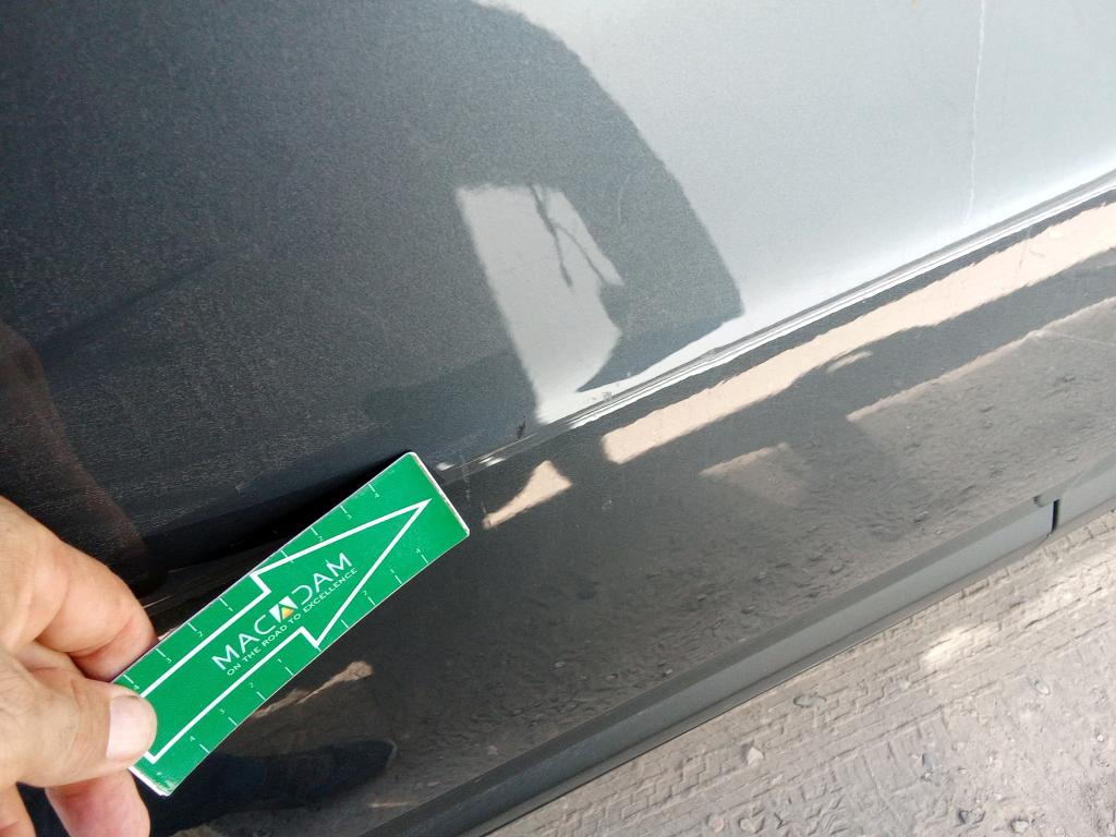 Daño en panel Arañazo ligero Arañazo ligero