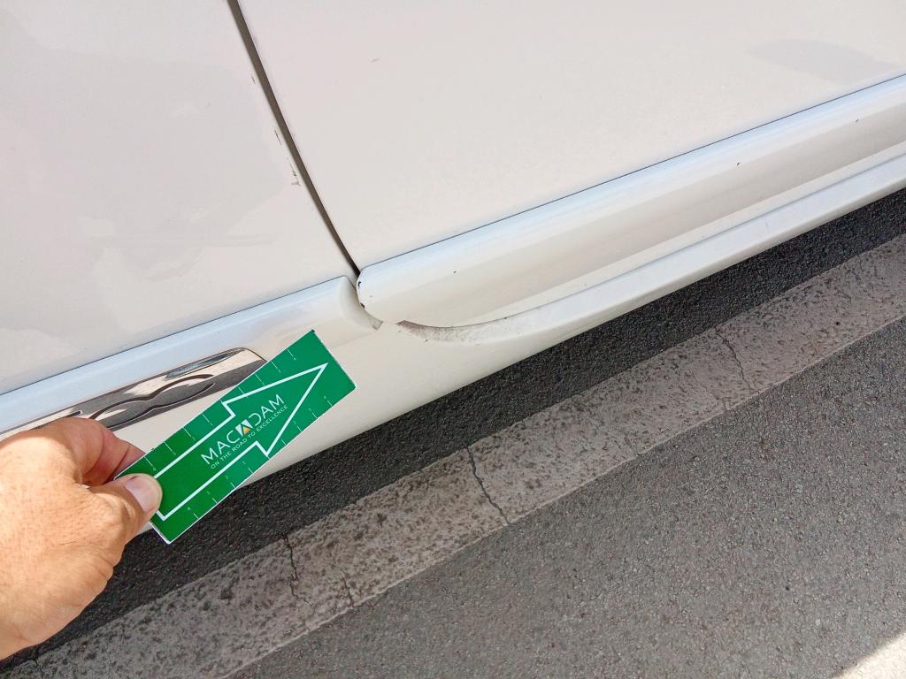 Daño en Panel dañado dañado