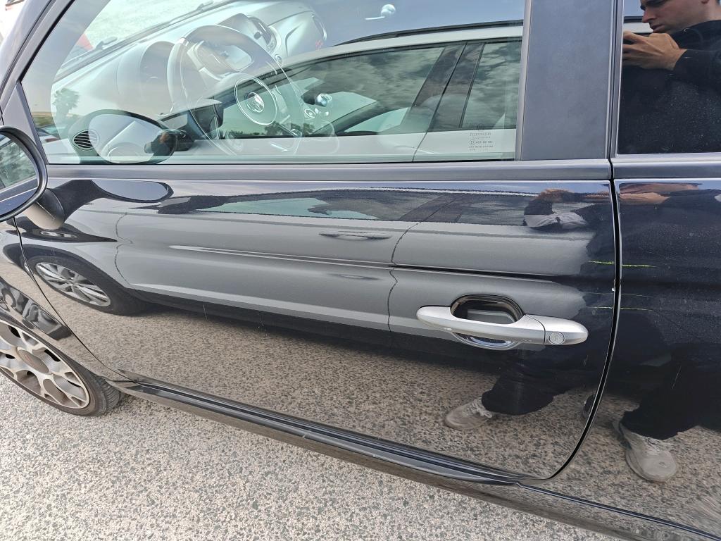 Daño en panel dañado dañado