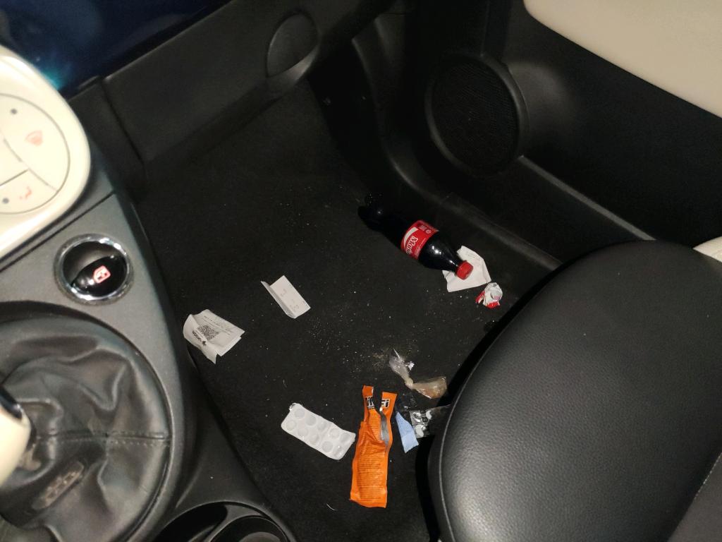 Daño en Asientos sucio sucio