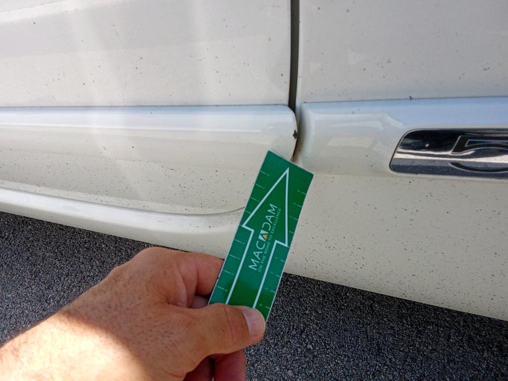 Daño en panel dañado dañado