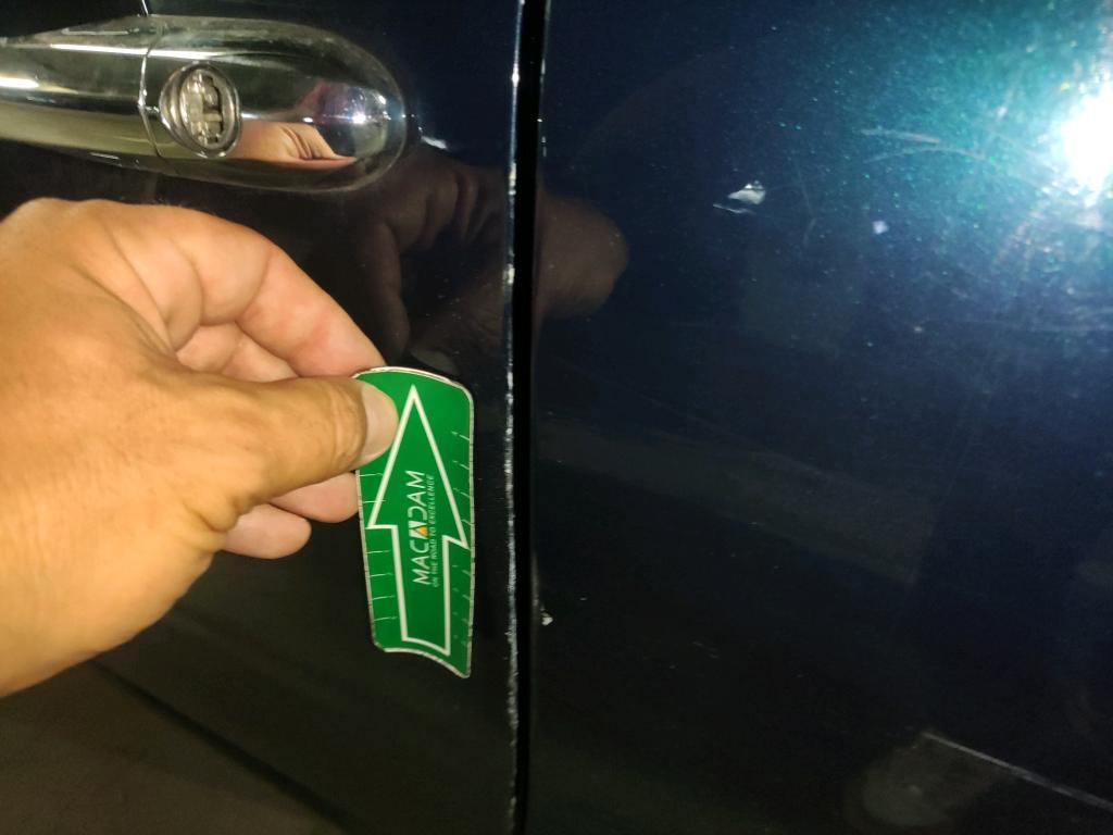 Daño en panel Arañazo ligero Arañazo ligero