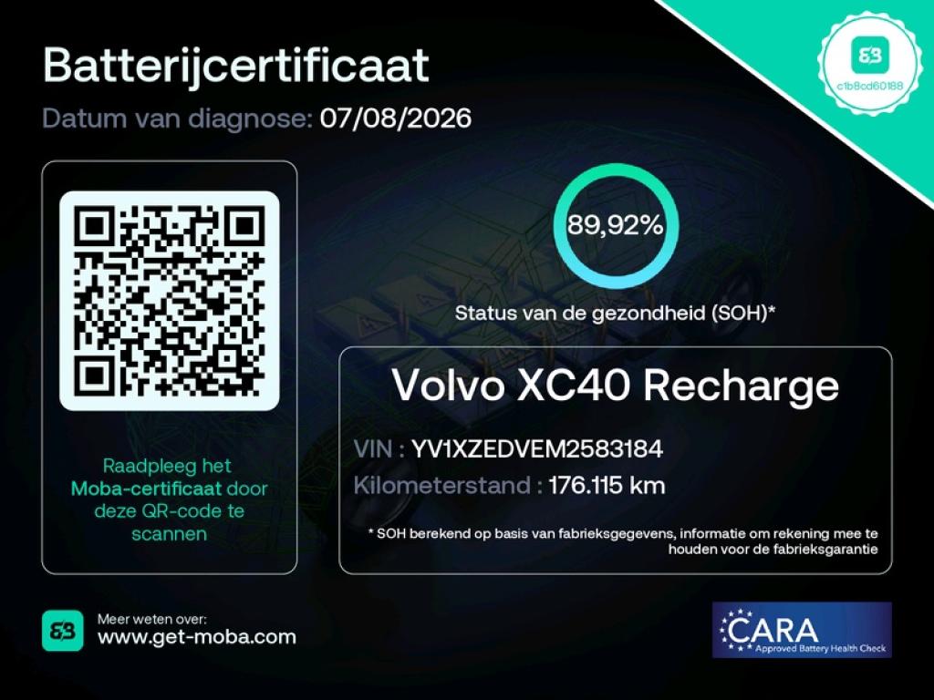 Foto 10 van Volvo XC40 Recharge